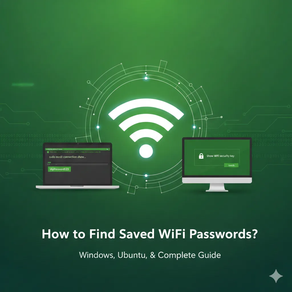 How to Find Saved WiFi Passwords on Windows, Ubuntu, and Linux: Complete Guide